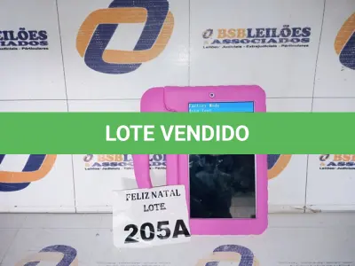 LOTE 205 - TABLET MULTILASER PRINCESAS (NO ESTADO SEM GARANTIA DE FUNCIONAMENTO, SUJEITO A POSSÍVEIS AVARIAS VISÍVEIS/OCULTAS E/OU AUSÊNCIA DE COMPONENTES)
