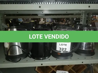 LOTE 322 - 8 CHALEIRAS (NO ESTADO SEM GARANTIA DE FUNCIONAMENTO, SUJEITO A POSSÍVEIS AVARIAS VISÍVEIS/OCULTAS E/OU AUSÊNCIA DE COMPONENTES)