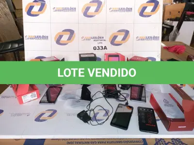 LOTE 033 - 6 CELULARES DIVERSOS (NO ESTADO SEM GARANTIA DE FUNCIONAMENTO, SUJEITO A POSSÍVEIS AVARIAS VISÍVEIS/OCULTAS E/OU AUSÊNCIA DE COMPONENTES)