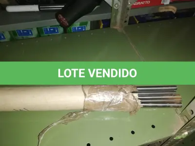 LOTE 319 - 8 BARRAS DE FERRO (NO ESTADO SEM GARANTIA DE FUNCIONAMENTO, SUJEITO A POSSÍVEIS AVARIAS VISÍVEIS/OCULTAS E/OU AUSÊNCIA DE COMPONENTES)