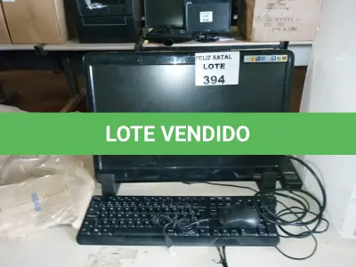 LOTE 394 - CPMPUTADOR ALL IN  ONE AOC (NO ESTADO SEM GARANTIA DE FUNCIONAMENTO, SUJEITO A POSSÍVEIS AVARIAS VISÍVEIS/OCULTAS E/OU AUSÊNCIA DE COMPONENTES)