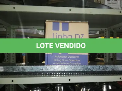 LOTE 321 - KIT MOTOR PORTÃO ELETONICO ROSSI COM 2 CONTROLES  3 METROS DE CREMALHEIRA NOVO (NO ESTADO SEM GARANTIA DE FUNCIONAMENTO, SUJEITO A POSSÍVEIS AVARIAS VISÍVEIS/OCULTAS E/OU AUSÊNCIA DE COMPONENTES)