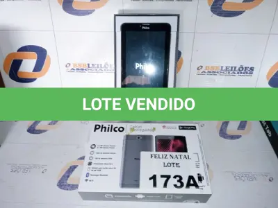 LOTE 173 - TABLET PHILCO PTB7RSG 16GB (NO ESTADO SEM GARANTIA DE FUNCIONAMENTO, SUJEITO A POSSÍVEIS AVARIAS VISÍVEIS/OCULTAS E/OU AUSÊNCIA DE COMPONENTES)