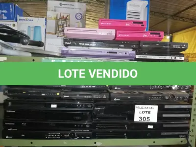 LOTE 305 - DVDS DIVERSOS (NO ESTADO SEM GARANTIA DE FUNCIONAMENTO, SUJEITO A POSSÍVEIS AVARIAS VISÍVEIS/OCULTAS E/OU AUSÊNCIA DE COMPONENTES)
