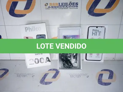 LOTE 200 - SMARTPHONE PHILCO HIT MAX PCS02RG 128GB 4GB (NO ESTADO SEM GARANTIA DE FUNCIONAMENTO, SUJEITO A POSSÍVEIS AVARIAS VISÍVEIS/OCULTAS E/OU AUSÊNCIA DE COMPONENTES)