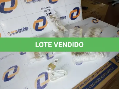 LOTE 396 - 120 CABOS CARREGADOR MICRO USB V8 (NO ESTADO SEM GARANTIA DE FUNCIONAMENTO, SUJEITO A POSSÍVEIS AVARIAS VISÍVEIS/OCULTAS E/OU AUSÊNCIA DE COMPONENTES)