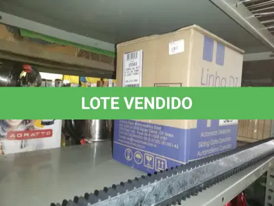 LOTE 329 - KIT MOTOR PORTÃO ELETONICO ROSSI COM 2 CONTROLES  3 METROS DE CREMALHEIRA NOVO (NO ESTADO SEM GARANTIA DE FUNCIONAMENTO, SUJEITO A POSSÍVEIS AVARIAS VISÍVEIS/OCULTAS E/OU AUSÊNCIA DE COMPONENTES)
