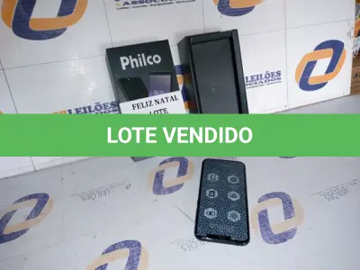LOTE 145 - SMARTPHONE PHILCO PCS01 64GB ANDROID 9.0 (NO ESTADO SEM GARANTIA DE FUNCIONAMENTO, SUJEITO A POSSÍVEIS AVARIAS VISÍVEIS/OCULTAS E/OU AUSÊNCIA DE COMPONENTES)