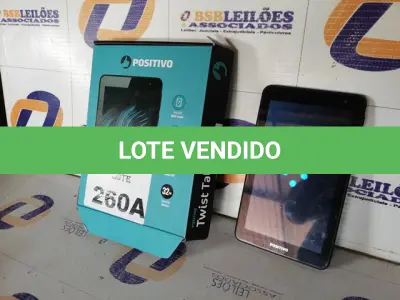 LOTE 260 - TABLET POSITIVO TWIST TAB T770C, 32GB,  (NO ESTADO SEM GARANTIA DE FUNCIONAMENTO, SUJEITO A POSSÍVEIS AVARIAS VISÍVEIS/OCULTAS E/OU AUSÊNCIA DE COMPONENTES)