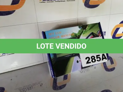LOTE 285 - TELA 7 POLEGADAS (NO ESTADO SEM GARANTIA DE FUNCIONAMENTO, SUJEITO A POSSÍVEIS AVARIAS VISÍVEIS/OCULTAS E/OU AUSÊNCIA DE COMPONENTES)