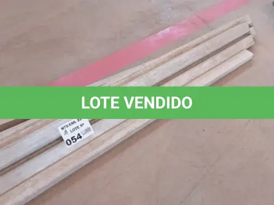 LOTE 054 - 01-LOTE COM RÉGUAS EM ALUMÍNIO (NO ESTADO)