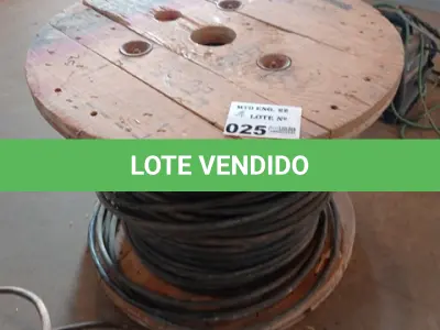 LOTE 025 - 01-CARRETEL DE FIO 4X4MM 06, 1KV (NO ESTADO)