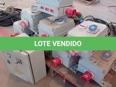 LOTE 038 - 01-LOTE C/CAIXAS DE LIGAÇÃO ELÉTRICA (NO ESTADO)