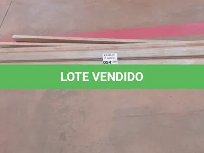 LOTE 054 - 01-LOTE COM RÉGUAS EM ALUMÍNIO (NO ESTADO)