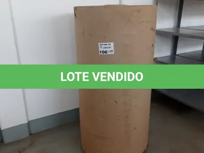 LOTE 106 - 01-BOBINA DE PAPELÃO (NO ESTADO)