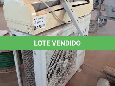 LOTE 048 - 01-EVAPORADOURA E 01-CONDENSADOURA (NO ESTADO)