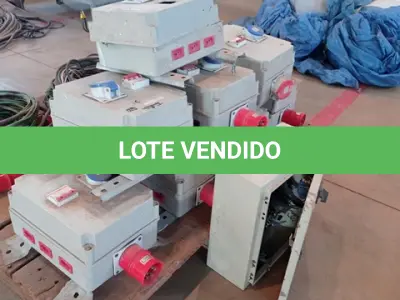 LOTE 038 - 01-LOTE C/CAIXAS DE LIGAÇÃO ELÉTRICA (NO ESTADO)