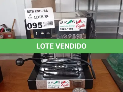 LOTE 095 - 01-CAFETEIRA BREVILLE (NO ESTADO)