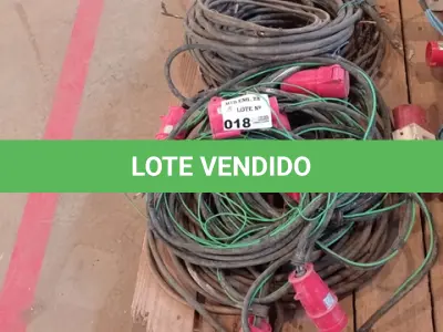 LOTE 018 - 01-LOTE C/ FIO ELÉTRICOS TRIFÁSICOS (NO ESTADO)