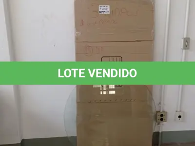 LOTE 077 - 01-VIDRO REDONDO (NO ESTADO)