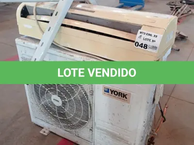 LOTE 048 - 01-EVAPORADOURA E 01-CONDENSADOURA (NO ESTADO)