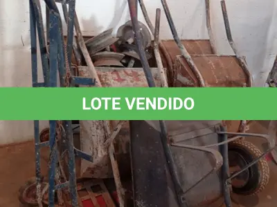 LOTE 059 - 05- CARRINHOS DE MÃO (NO ESTADO)