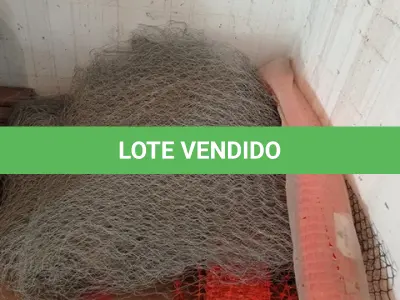 LOTE 075 - 01-LOTE C/TELA DE PROTEÇÃO PARA OBRA, E 02-TELAS PARA GALINHEIRO (NO ESTADO)