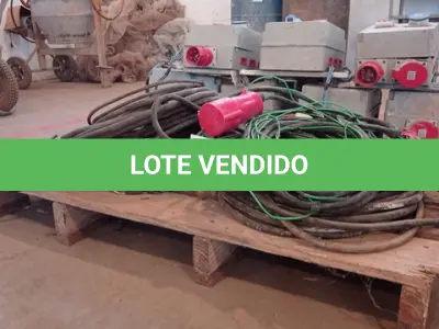 LOTE 018 - 01-LOTE C/ FIO ELÉTRICOS TRIFÁSICOS (NO ESTADO)