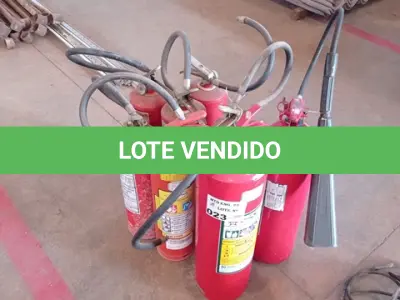 LOTE 023 - 07-EXTINTORES DE INCÊNDIO (NO ESTADO)