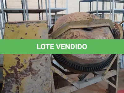 LOTE 058 - 01-BETONEIRA C/MOTOR TRIFÁSICO (NO ESTADO)