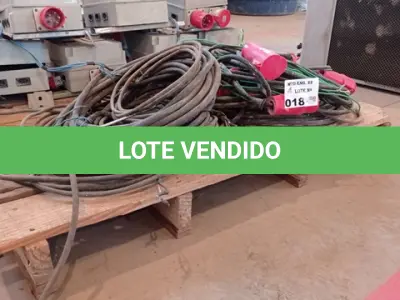 LOTE 018 - 01-LOTE C/ FIO ELÉTRICOS TRIFÁSICOS (NO ESTADO)