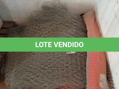 LOTE 075 - 01-LOTE C/TELA DE PROTEÇÃO PARA OBRA, E 02-TELAS PARA GALINHEIRO (NO ESTADO)