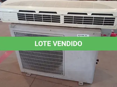 LOTE 019 - 01-CONDENSADORA E 01-EVAPORADORA (NO ESTADO)