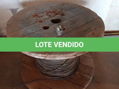 LOTE 068 - 01-CARRETEL DE FIO 1X4MM (NO ESTADO)