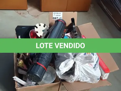 LOTE 087 - 01-LOTE C/MATERIAIS PARA ESCRITÓRIO (NO ESTADO)
