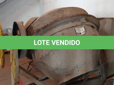 LOTE 058 - 01-BETONEIRA C/MOTOR TRIFÁSICO (NO ESTADO)