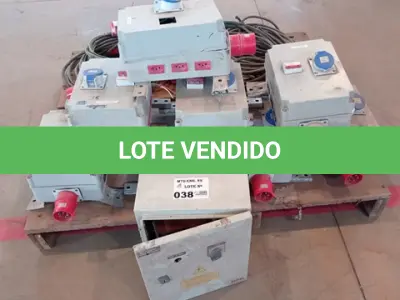 LOTE 038 - 01-LOTE C/CAIXAS DE LIGAÇÃO ELÉTRICA (NO ESTADO)