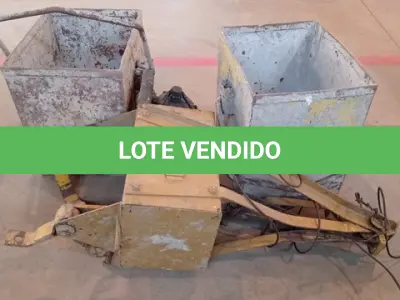 LOTE 020 - 01-GUINCHO DE COLUNA ELÉTRICO PARA OBRA (NO ESTADO)