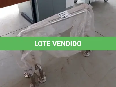 LOTE 102 - 02-BARRA DE APOIO EM INOX (NO ESTADO)
