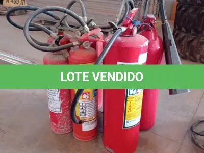 LOTE 023 - 07-EXTINTORES DE INCÊNDIO (NO ESTADO)