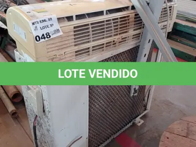 LOTE 048 - 01-EVAPORADOURA E 01-CONDENSADOURA (NO ESTADO)
