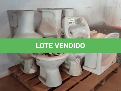 LOTE 074 - 01-LOTE C/08-VASOS SANITÁRIOS, 02-PIAS E01-TANQUE (NO ESTADO)