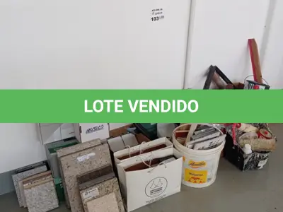 LOTE 103 - 01-LOTE C/AMOSTRAS DE PISO E PERIFÉRICOS (NO ESTADO)
