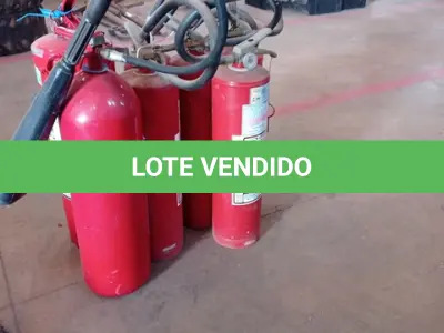 LOTE 023 - 07-EXTINTORES DE INCÊNDIO (NO ESTADO)