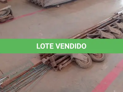 LOTE 022 - 01-LOTE C/ PÇS PARA ANDAIME ,07-RODAS PARA ANDAIME (NO ESTADO)