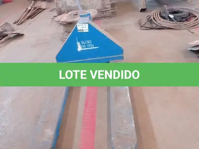 LOTE 055 - 01-PALETEIRA 2 TONELADAS (NO ESTADO)