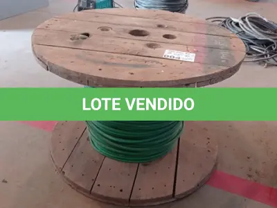 LOTE 004 - 01-CARRETEL DE FIO 1,25MM 0,6/1KV(NO ESTADO)