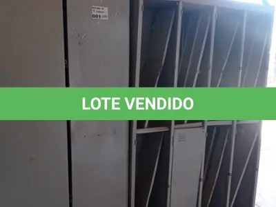 LOTE 001 - 01- LOTE CONTENDO: ARMÁRIOS, ROUPEIROS (SUCATA) (NO ESTADO)