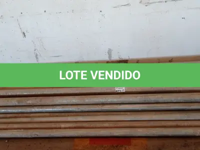 LOTE 071 - 01-LOTE C/ CANOS TUBULARES (NO ESTADO)