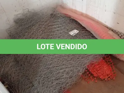 LOTE 075 - 01-LOTE C/TELA DE PROTEÇÃO PARA OBRA, E 02-TELAS PARA GALINHEIRO (NO ESTADO)